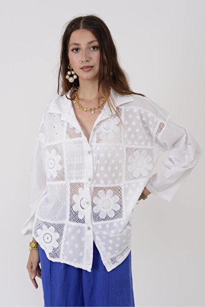 Park Moda 23019 ΠΟΥΚΑΜΙΣΟ ΧΡΥΣΟ ΧΡΥΣΟ ΜΕ ΔΑΝΤΕΛΑ