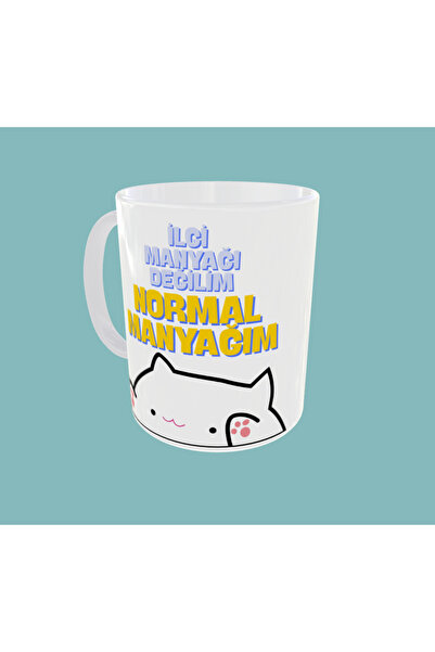 Home كوب بتصميم مكتوب عليه 'أنا لست مجنونًا، أنا مجنون عادي'