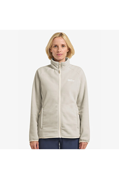 Jack Wolfskin Moonrise Kadın Krem Outdoor Polar