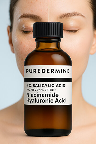 Puredermine سيروم حمض الساليسيليك + النياسيناميد لشد المسام، مضاد لحب الشباب،...