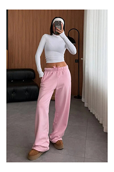 CODER SW Ροζ φαρδιά γυναικεία φούτερ