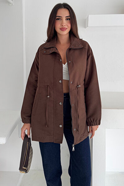 Noa Noa Γυναικείο μπουφάν με κουμπιά στη μέση – Λειτουργικό & Μοντέρνο στυλ