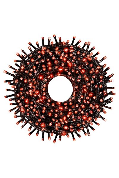 OEM Christmas Linear Light Installation , Indoor/Outdoor, 50m Roll, 8 lighting modes, Red, Black Wir