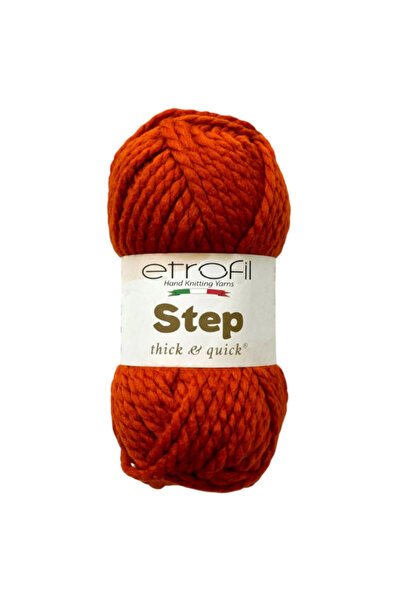 Etrofil Step – 80% Acrylic 20% Wool, 100 g 250 m Soft Textured Hand Knitting ...