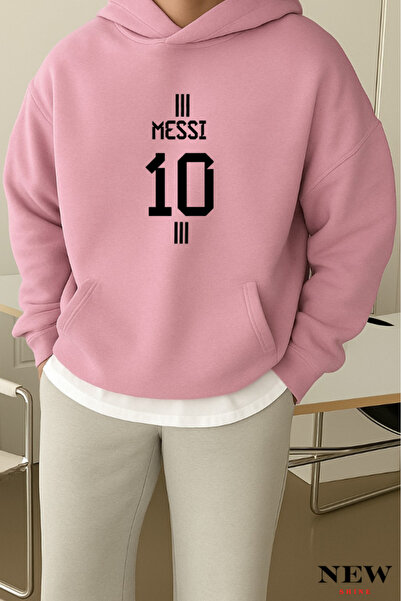 New Shine Hanorac cu imprimeu Messi