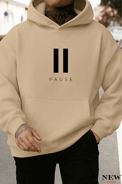 New Shine سويت شيرت مطبوع من Pause