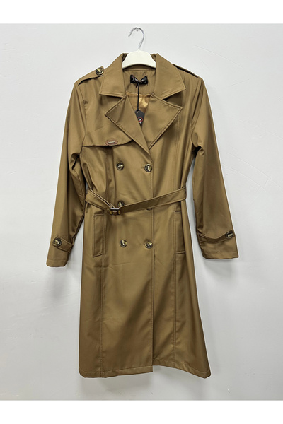 Nevayla Moda Bondit Astarlı Kadın Trençkot - M114