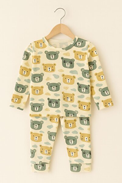 tunays shopping Βρεφικό Σετ Πιτζάμες 100% Βαμβάκι 1-5 ετών