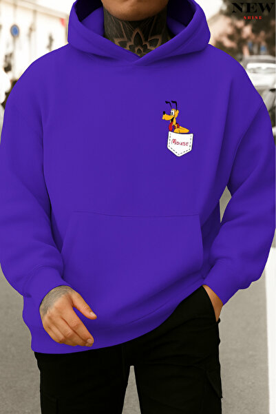 New Shine Câine în buzunar cu imprimeu Swea tricou