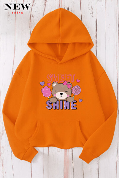 New Shine سويت شيرت مطبوعة من سويت شاين