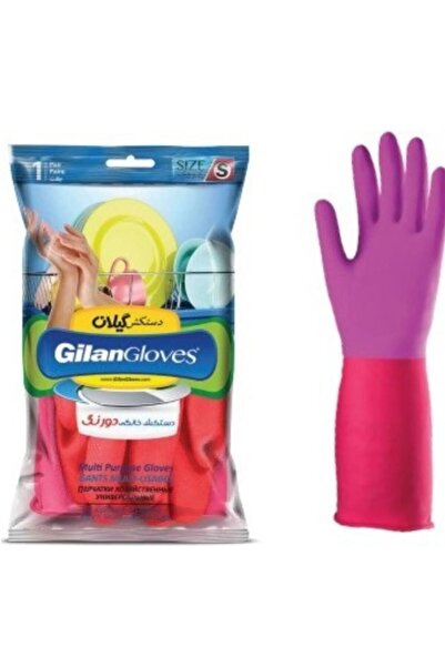 Saint Belisama Concept قفازات تنظيف ثنائية اللون من أتيجيلان مقاس 33 سم L