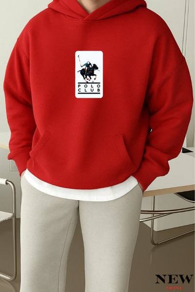 New Shine Суитшърт с принт Jockey