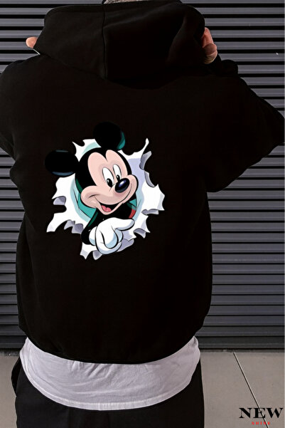 New Shine سترة مطبوعة بشخصيات كرتونية