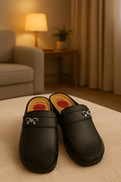 Behtah Kundura Women's Closed-Front Anatomical Thick Comfortable Sole Medical Mother Slippers Street Slippers Narrow Fit