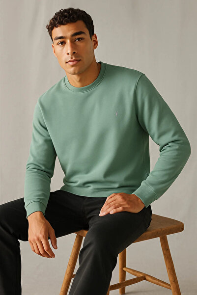 COMBİNE MİCHAİL Мъжки дебел базов ежедневен зимен пуловер