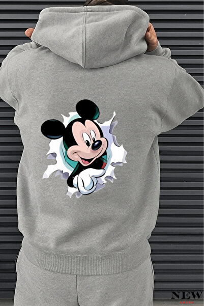 New Shine سترة مطبوعة بشخصيات كرتونية