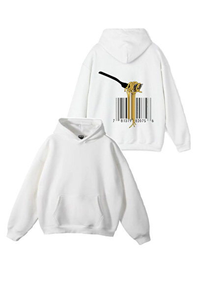 Sebesta Fashion سترة رياضية بغطاء للرأس من القطن بثلاث خيوط مطبوعة من ماركة S...