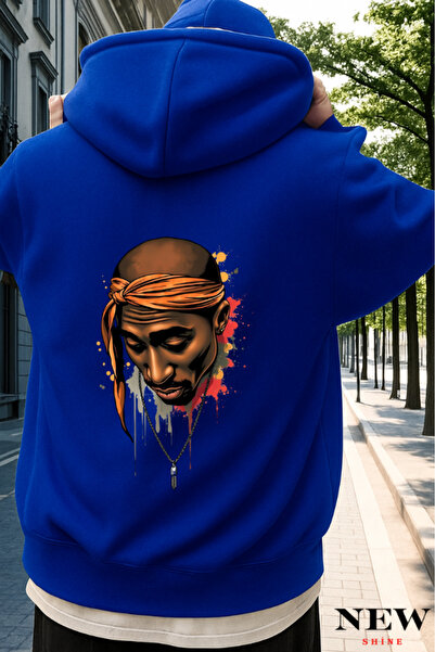 New Shine سويت شيرت مطبوع من توباك