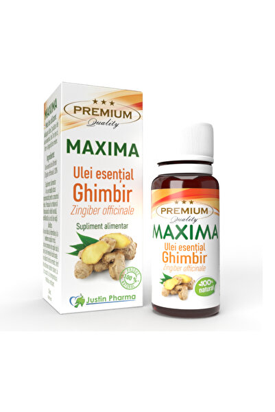 Maxima Ginger essential oil 10 ml, internal use,