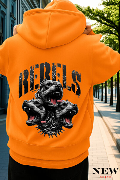 New Shine سويت شيرت مطبوع من بيبلز