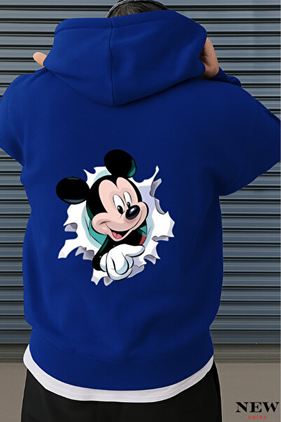 New Shine سترة مطبوعة بشخصيات كرتونية