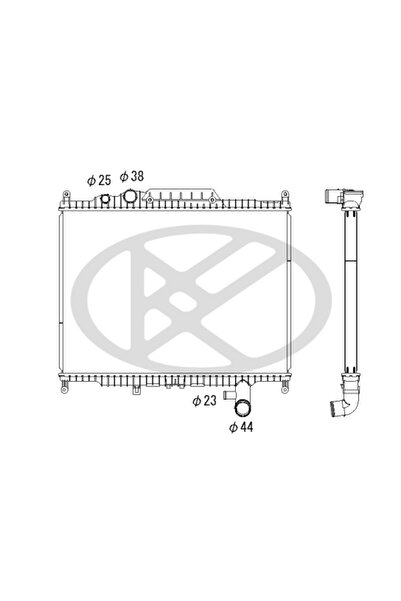 Koyorad Radiator, Land Rover DISCOVERY IV