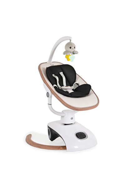 Cangaroo Leagăn electric pentru bebeluși, Triumph bej, 6 moduri de leagăn, rotație de 90 de grade, 13 melodii