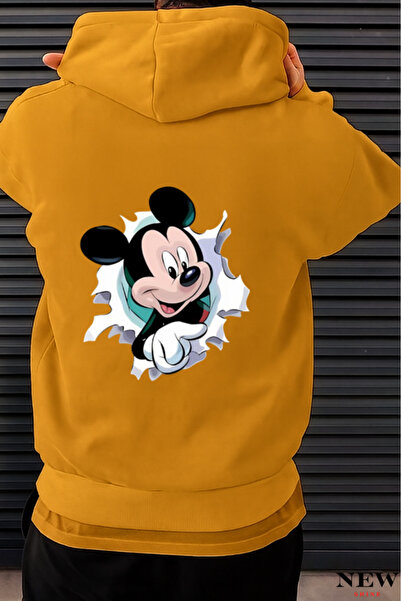 New Shine سترة مطبوعة بشخصيات كرتونية