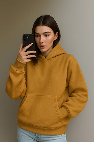 New Shine سويت شيرت بقلنسوة للجنسين