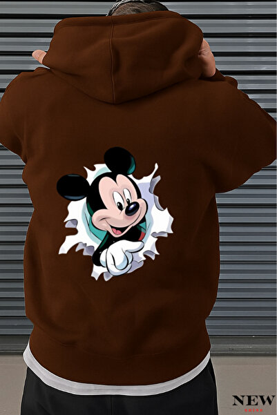 New Shine سترة مطبوعة بشخصيات كرتونية