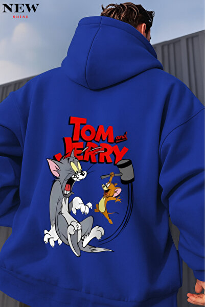 New Shine Hanorac cu imprimeu Tom și Jerry