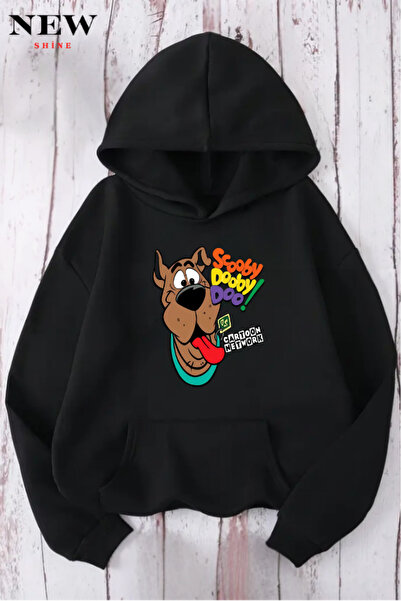 New Shine سويت شيرت مطبوع عليه شخصيات كرتونية