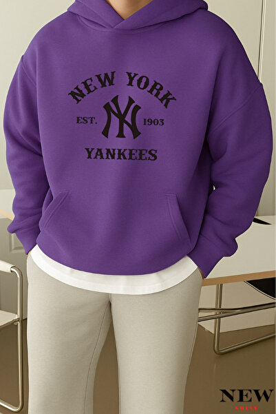 New Shine نيويورك البلوز المطبوعة