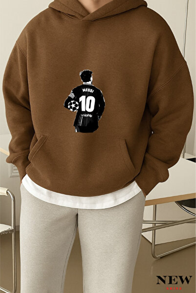 New Shine Hanorac cu imprimeu Messi