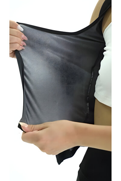 De Bijoura Men's Belly Slimming Thermal Sauna Fitness Corset Sweat Enhancer Men's Corset Undershirt