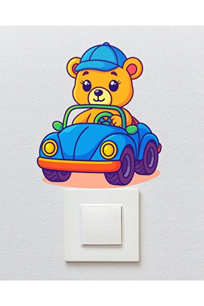 telaşe memuru Outlet Cover Sticker - Children's Baby Room Wall Sticker - Car ...