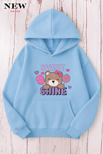 New Shine سويت شيرت مطبوعة من سويت شاين