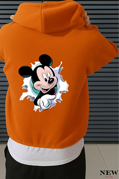 New Shine سترة مطبوعة بشخصيات كرتونية