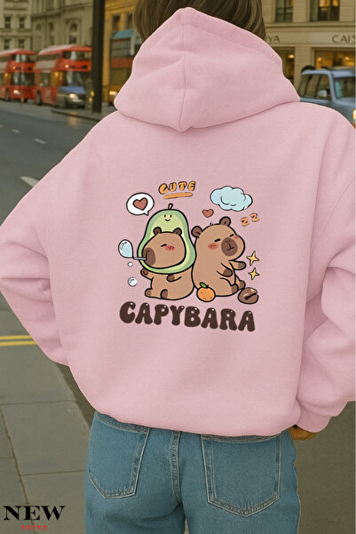 New Shine Hanorac imprimat Capybara