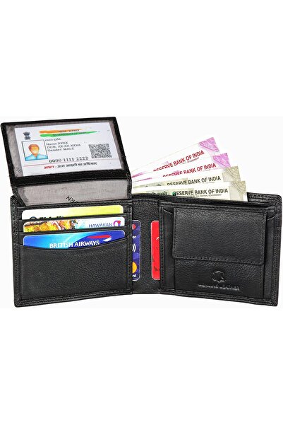 Wildhorn ® RFID Protected Genuine Leather Wallet & Gift Combo for Men