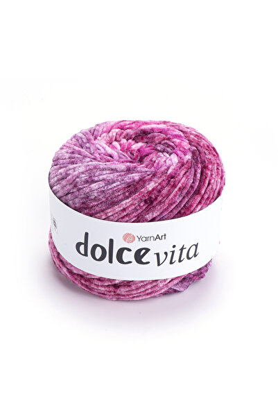 Yarnart Dolce Vita Kadife El Örgü İpi 150 gr 260 mt Chenille Yumuşak Peluş İp