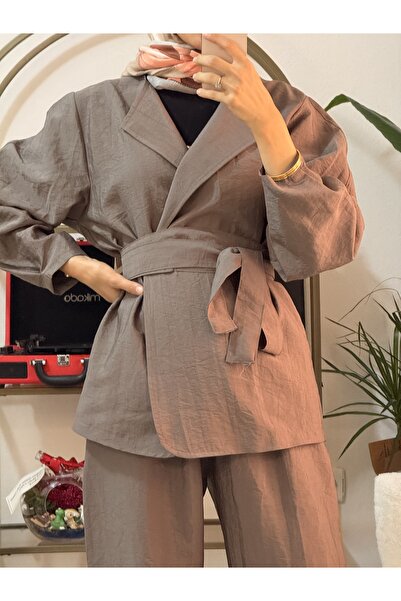 MCE CUPRA KUMAŞ TAKIM KAHVERENGİ