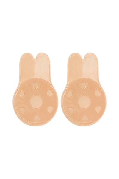 Flippy Sutien cu Silicon Autoadeziv Efect de Push-Up, Fara Bretele, Reutilizabil, Marime Universala