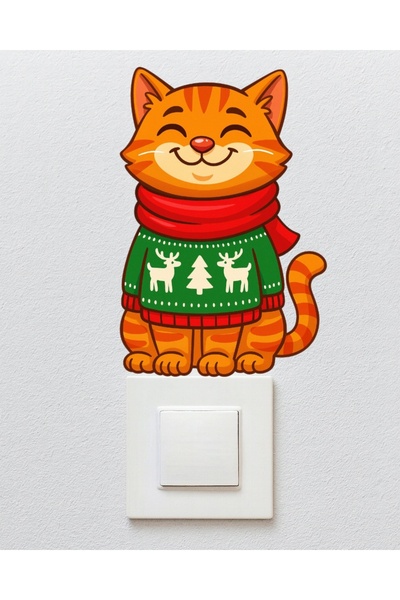 telaşe memuru Outlet Cover Sticker - Children's Baby Room Wall Sticker - Chri...