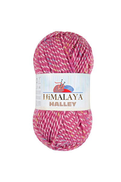 Himalaya Ață de tricotat manual Halley-100 gr 130 mt Acrilic subțire, străluc...