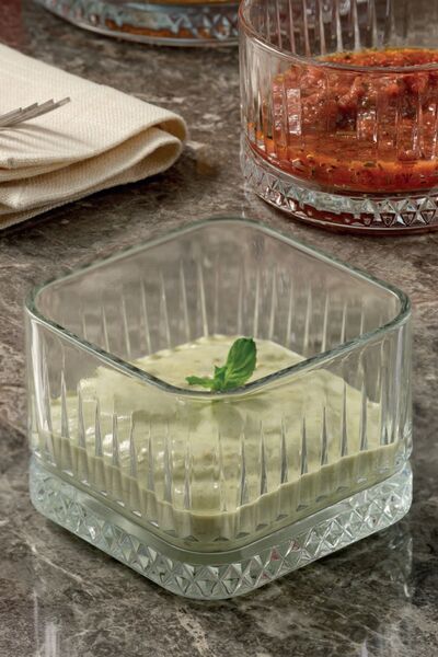 Paşabahçe Elysia Series 9-Piece Wine Decanter, Glasses, and Snack Plate Presentation Set