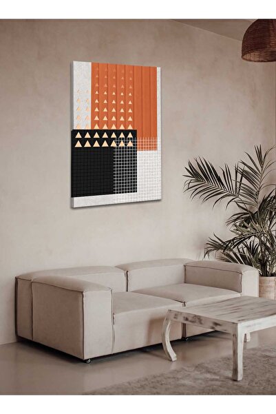 LOWHA لوحة فنية جدارية من القماش مشدودة على إطار خشبي بنمط مستوحى من الثقافة ...