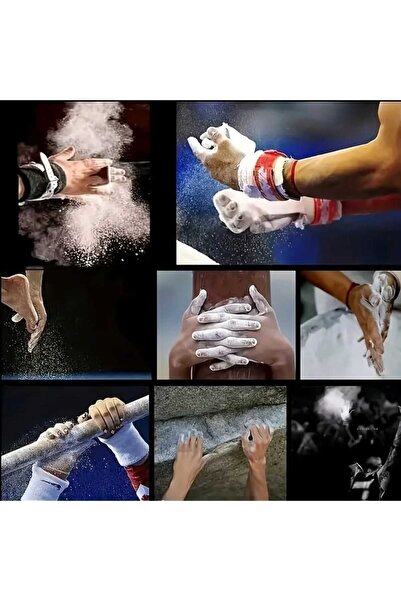 VEYA 8 Pieces Magnesium Powder Cubes Sports Chalk Non-Slip Weightlifting Chalk