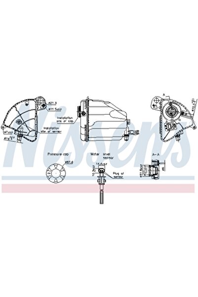 Nissens Vas de expansiune, BMW Seria 6, F13,