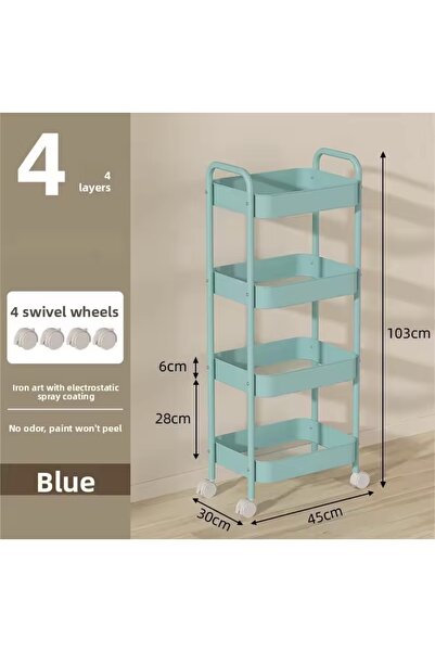 Generic Storage Rack Multifunctional 4 tier in 4 colors organizer